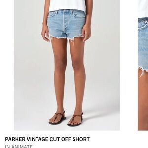 Agolde Parker Shorts